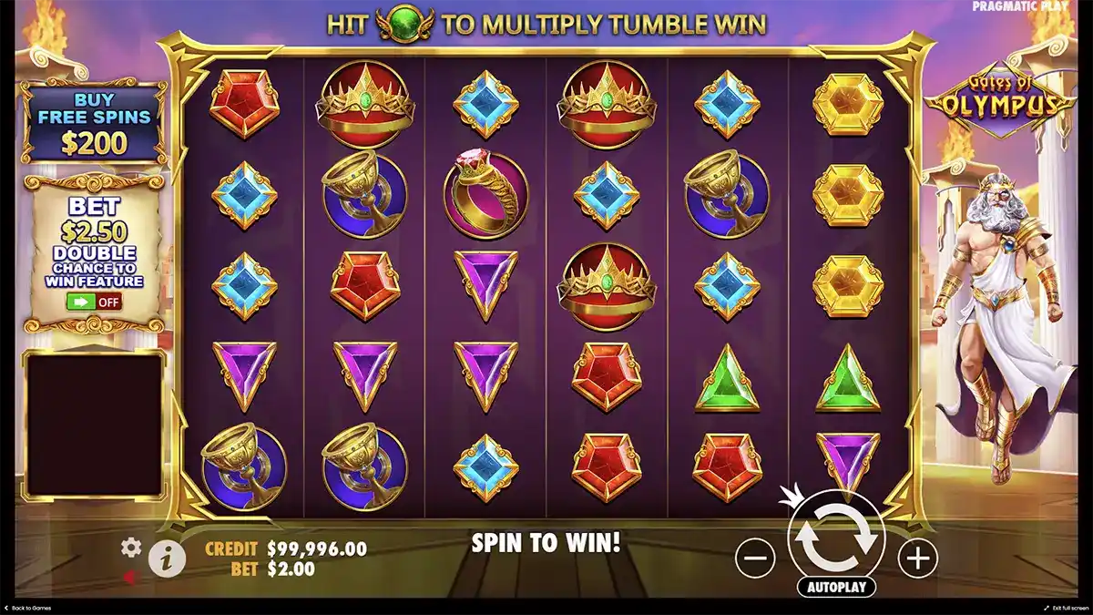 ак игать и выигрывать в Gates of Olympus